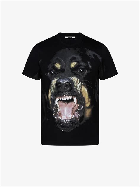 t shirt rottweiler givenchy|givenchy rottweiler shirt price.